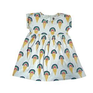 Tea Collection Rainbow Ice Cream Empire Dress 18-24m